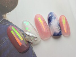 オーロラネイル