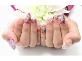 あじさいネイル