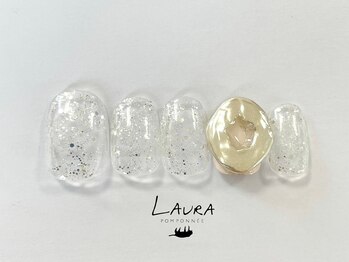 ローラポンポニー(Laura pomponnee)/metallic パラジェル/フィルイン