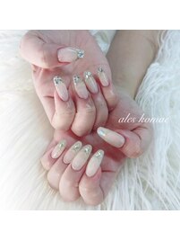 ロングキラキラネイル☆
