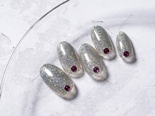 ユコネイル 茨木(Yuko Nail)/マグネットネイル/キラキラ