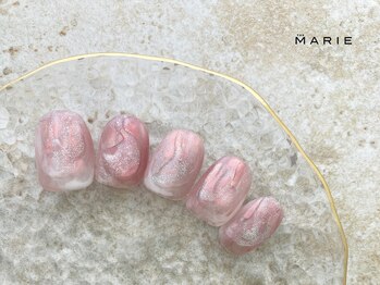 ザ マリー 三条店(THE MARIE)/5)8000円　うるうるネイル 0529d