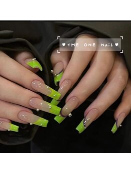 ザ ワン 女子大店(THE ONE)/長さだし/スカルプネイル
