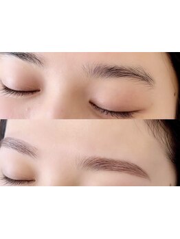 アイブロウメニューがあるサロン