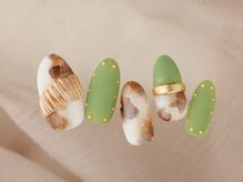 エムスラッシュネイル 本牧店(M SLASH)/秋ネイル