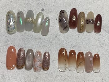 ジル 西新店(JilL)の写真/ネイルとお目元の同時施術が可能◎お忙しい方や同日にキレイを叶えたい方におすすめ♪