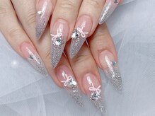 クイーンズネイルサロン(Queen's nail salon)/長さだし/持ち込みデザイン