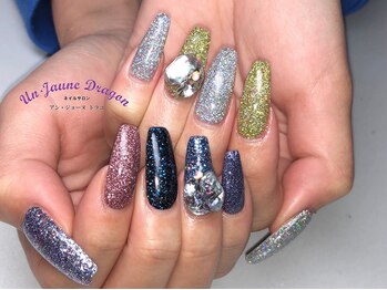 アン ジョーヌドラゴ/【ロングネイル】グリッター