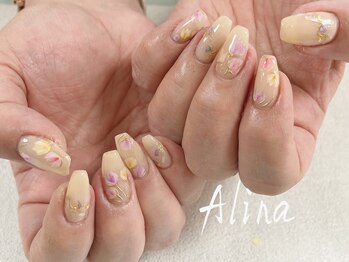 エリナネイルサロン池袋(Alina Nail Salon)/お花ネイル