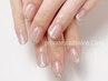 《2回目以降のお客様》HAND*ガラスフレンチネイル ¥8000