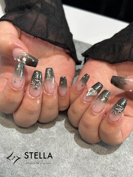 癒しのアロマサロン ふわり 長岡の写真/【ゴテゴテ・ロングならSTELLAへ】長さ出し・ゴテゴテ特化ネイリストにお任せください◎