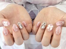 シオネイルサロン 下北沢2号店(sio.nailsalon)/パーツ込おまかせコース(90min)