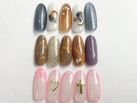 先取りハロウィンネイル