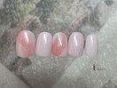 ピンクニュアンスネイル