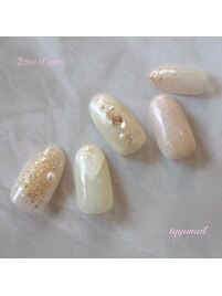 春ネイル☆マグネットネイル