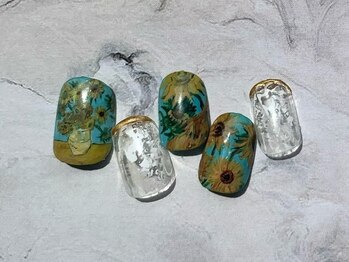 ゆびノさき イバラキシ(ibarakishi)/ひまわりアート