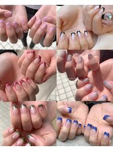 Mネイルアンドカフェ シェレステ/★フレンチネイル★
