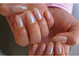 ネオン囲みネイル