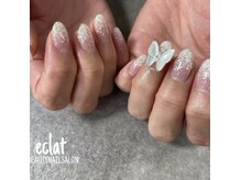 エクラ 楠葉店(eclat)/バタフライネイル
