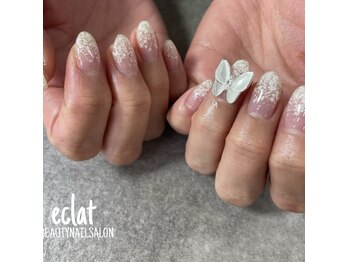 エクラ 楠葉店(eclat)/バタフライネイル