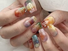 カラーズネイル エビス(Colors Nail Ebisu)/ニットネイル art by fanfan