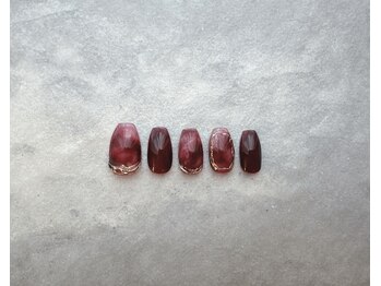 ボルドーべっ甲☆