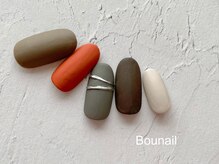 ボネール(nail ＆ eyelash Bounail)/8480円 メタリック マット 秋冬