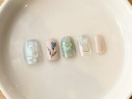 涼しげ♪ブルーフラワー.*＊