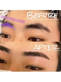 ルアン 六本木店/メンズ美眉毛スタイリング