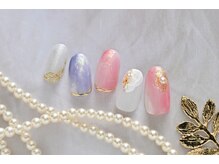 ネイルサロンアンドスクール ミュー(Nail Salon & school mieux)/ニュアンスネイル