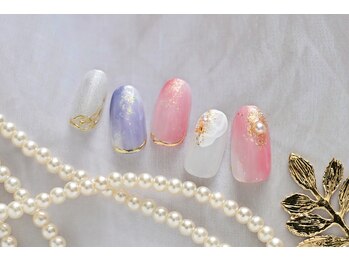 ネイルサロンアンドスクール ミュー(Nail Salon & school mieux)/ニュアンスネイル