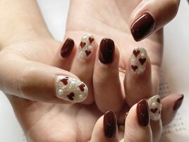 ワンカラー×ハート