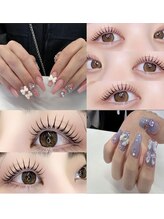ネイルサロン マジックガール(Nail Salon MagiqueGirl)/パリジェンヌとハンドセット