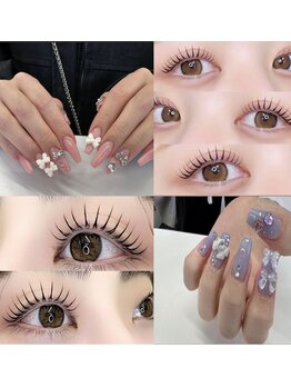 ネイルサロン マジックガール(Nail Salon MagiqueGirl)/パリジェンヌとハンドセット
