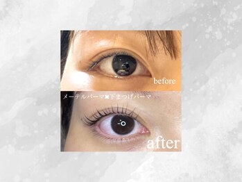 アンドアイビュー(&.ibeu)/上下まつげパーマ♪