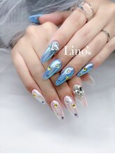 リノズネイルサロンプラス(Lino's Nail Salon +)/ミラー×ストーン☆