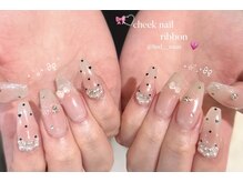 リンドネイル バイ モカ アンド ララ(Lind nail by moca and LaLa)/【mian】ドット/チークネイル