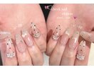 【mian】ドット/チークネイル