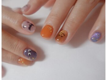 ハロウィンネイル