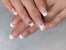 フレンチネイル¥5,600【フィルイン/オフ無料】