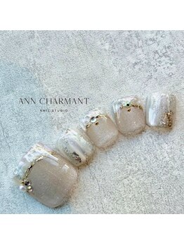 アンシャルマンネイルスタジオ(Ann charmant nail studio)/セレクトデザインコース¥7,300~