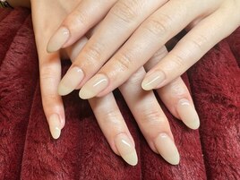 オフィスネイル♪ベージュ