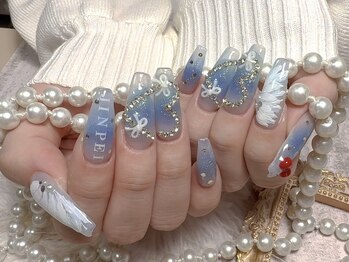 羽ネイル/持ち込み/新宿