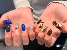 ビジュアンダー(Biju_)/アシンメトリーネイル