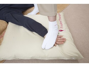 フーレセラピーサロン ポーズ/末端を刺激して血行改善♪