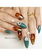 レッシュネイル サロンアンドスクール(RECH NAIL salon&school)/秋の定番＊べっ甲