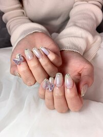 ユニコーンマグネット蝶々パーツ