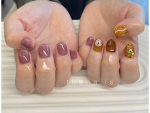 ザ ネイル(The Nails)/シンプルワンカラー4本アート付