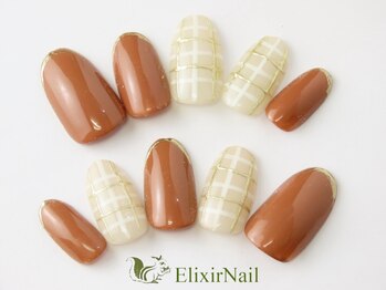 エリクサーネイル 神田(Elixir Nail)/シンプル / クーポン使用