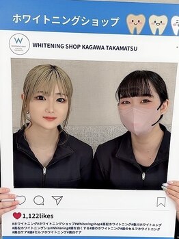 ホワイトニングショップ 高松瓦町店/照射中リラックスできる